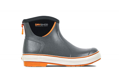 Dryshod Men's Seamonster FLX Ankle Premium Rubber Waterproof Boot Grey - SMX-MA-GY
