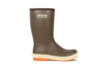 DRYSHOD WORK Men's 12.5" Seamonster FLX Waterproof SR Fishing Work Boot Mid Brown - SMX-MM-BR