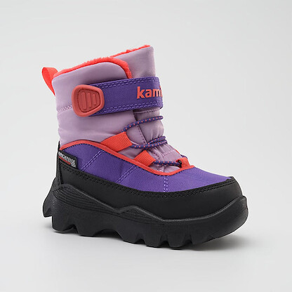 Kamik Toddler Girl's Stance 3 Insulated Waterproof Snow Boot Lilac - NF9534-LIL