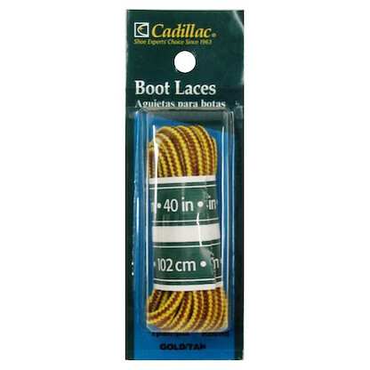 36" Replacement Work Boot Laces Gold Tan (1 pair) -36-TASLAN-GOLDTAN