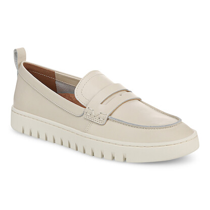 Vionic Women's Uptown Loafer Cream Leather - I6609L2100