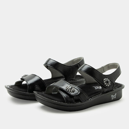 Alegria Women's Vienna Sandal Black Sapphire - ALG-VIE-6416