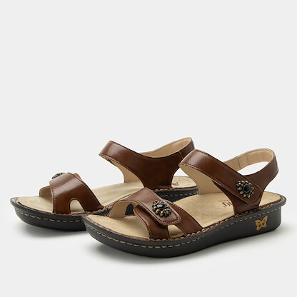 Alegria Women's Vienna Sandal Marrone - ALG-VIE-6417