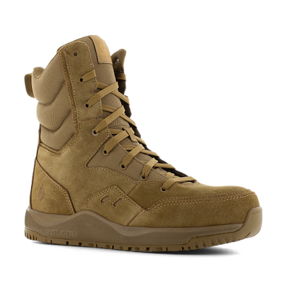 VOLCOM WORKWEAR Men's 8" Stone Force Composite Toe EH Tactical Work Boot Coyote - VM30702