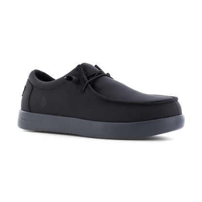 VOLCOM WORKWEAR Men's Chill Skate Inspired Composite Toe ESD Work Shoe Black - VM30811
