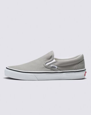VANS Unisex Classic Slip-On Shoe Drizzle/True White - VN0A4U38IYP