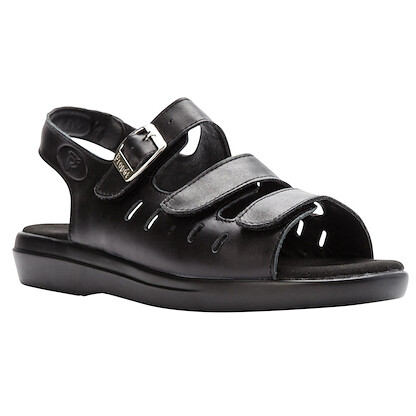 Propet Women's Breeze Walker Sandal Black - W0001BLK