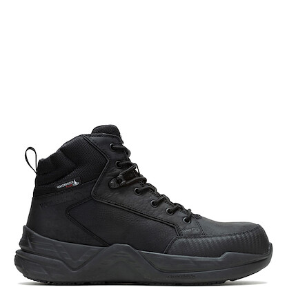 WOLVERINE Men's 6" ProShift LX EnergyBound CarbonMax® Composite Toe Waterproof Work Boot Black - W241009