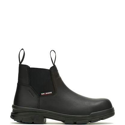 WOLVERINE Men's DuraShocks SR Icon Romeo CarbonMax® Composite Toe Waterproof Work Boot Black - W241166