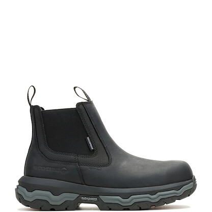 WOLVERINE Men's Alpha Infinity Waterproof EH SR Composite Toe Full-grain Leather Romeo Work Boot