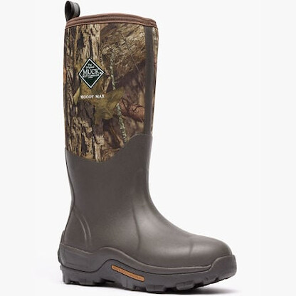 Muck Boot Company Men's Mossy Oak® Break Up Country™ Woody Max Tall Boot Brown/Camo - WDMMOCT