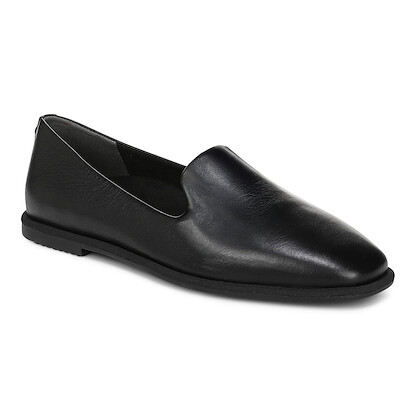 Vionic Women's Willa 2.0 Loafer Black Tumbled Leather - J5395L3001