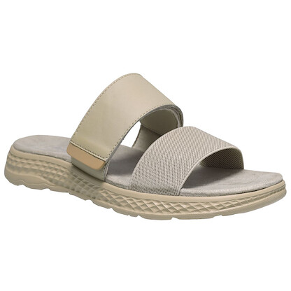 Propet Women's TravelActiv Allegra Slide Sandal Taupe - WST193PT