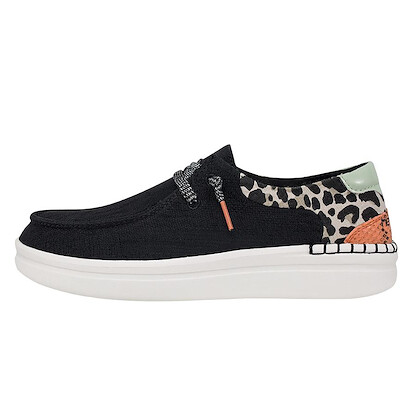 HEY DUDE Shoes Women's Wendy Rise Jungle Funk Black - 121944876
