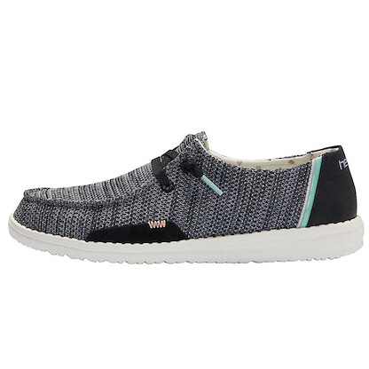 HEY DUDE Shoes Women's Wendy Sox Sparkling Black - 121924957