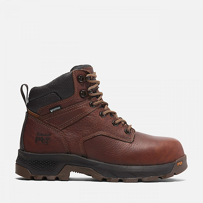 Timberland PRO Women's 6" TiTAN EV Composite Safety Toe Insulated Waterproof Work Boot Brown - TB0A66Q3EM4