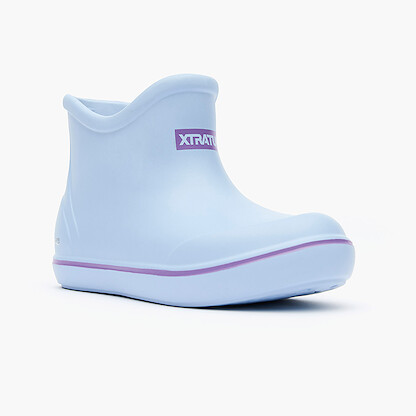 XTRATUF Big Kids’ TUFS Ankle Deck Boot Sky Blue - XKTF202Y