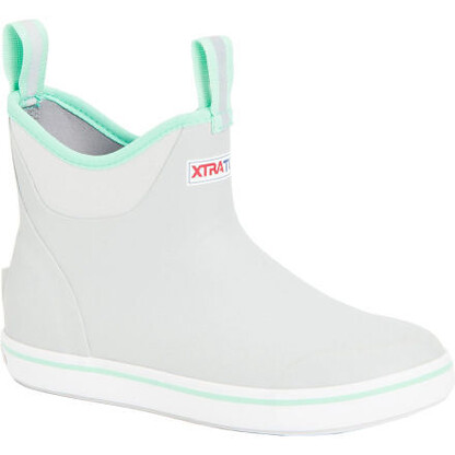 XTRATUF Women's 6" Ankle Deck Boot Gray - XWAB102
