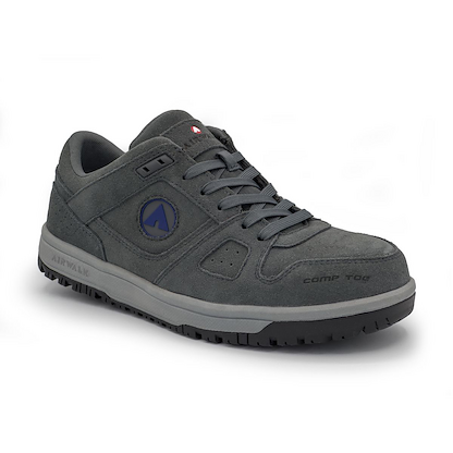 AIRWALK SAFETY Men's Mongo Composite Toe EH Work Shoe Charcoal/Grey - AW6301
