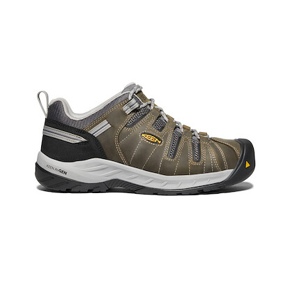 KEEN Utility Men's Flint II Steel Toe Work Shoe Gargoyle/Paloma - 1023267