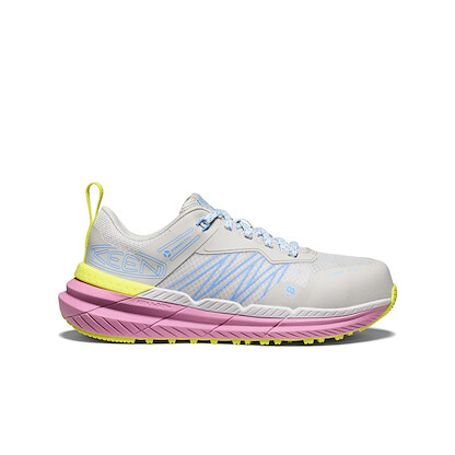 KEEN Utility Women's Speedworks ESD Carbon-Fiber Toe Work Shoes Alloy/Moonlight Mauve - 1030645