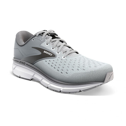Brooks Men's Dyad 11 Grey/Black/White - 110323-084