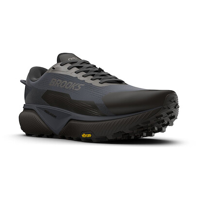 Brooks Men’s Cascadia 20 GTX Waterproof Trail Running Shoe Black/Ebony/Nocturnal - 110488-030