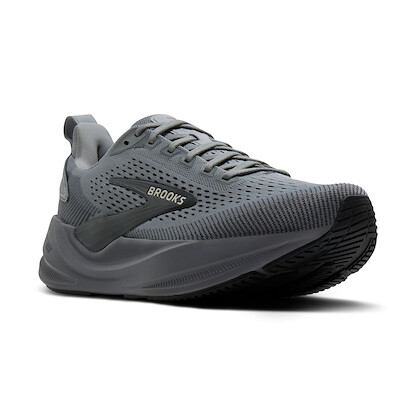 Brooks Men’s Ghost Max 4 Running Shoe Grey/Grey/Ebony - 110496-015