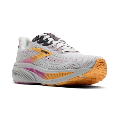 Brooks Women’s Ghost 17 Neutral Running Shoe Oyster/Apricot/Pink - 120431-070