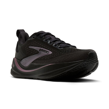 Brooks Women's Ghost Max 4 Running Shoe Black/Black/Rose Gold - 120485-043