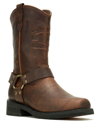 Harley-Davidson Men's 11" Hustin West Pull-On Boot Brown - D93866