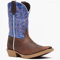 Durango Shyloh Unisex Kids' Western Boot Driftwood/Lapis Blue - DBT0255Y