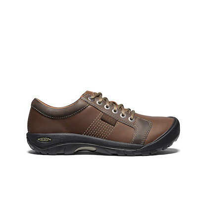 KEEN Men's Austin Lace Up Shoe Chocolate Brown - 1007722