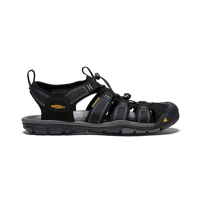 KEEN Men's Clearwater CNX Sandal Black/Gargoyle - 1008660