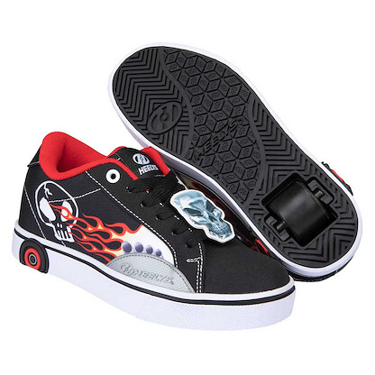 Heelys Boys' Fire CB Hotwheels Shoes - HES10487H-BLKRED