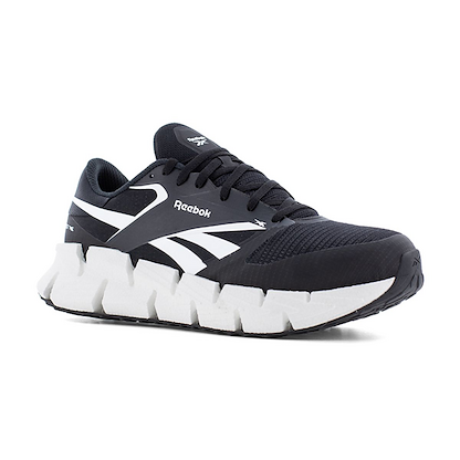Reebok Work Men's Floatzig Work Composite Toe Athletic Work Shoe  Black/White - RB3033