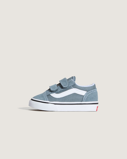 Vans Kids Old Skool V  Sneaker, Color Theory Stormy Weather
