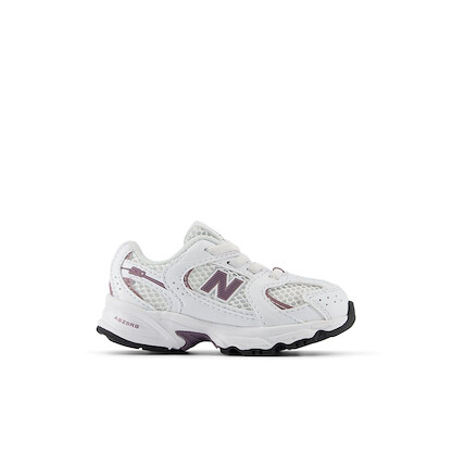 New Balance Infant Boys' 530 Bungee Sneakers White - IZ530SR