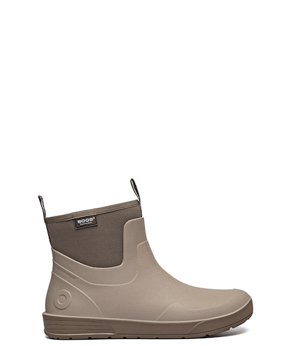 BOGS Men's Rockaway Seamless Chelsea Rain Boot Dark Green Multi - 73471-348