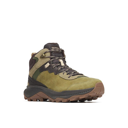 Merrell Men's Moab Speed Strike 2 Leather Mid Waterproof Drab - J038077