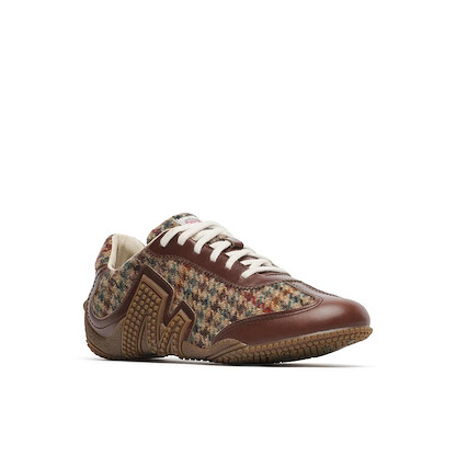 Merrell Women's Relay Lace X Harris Tweed Dark Walnut Casual Shoe - J00005590