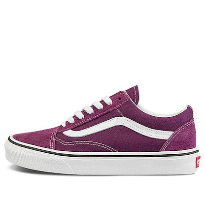 VANS Unisex Old Skool Shoe Grape Wine/True White - VN0A5JMI8BS