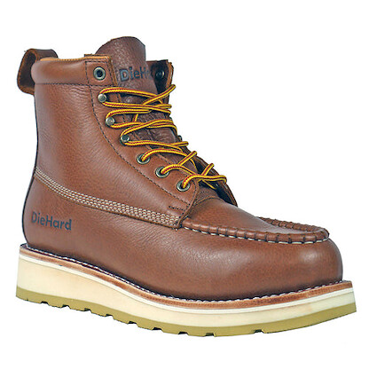 DieHard Footwear Men's 6" Mailbu Soft Toe Work Boot Rust - DH60420