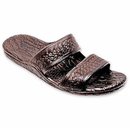 Pali Hawaii Unisex Original Jandal Sandal Dark Brown - PH-0405-DRK BRN