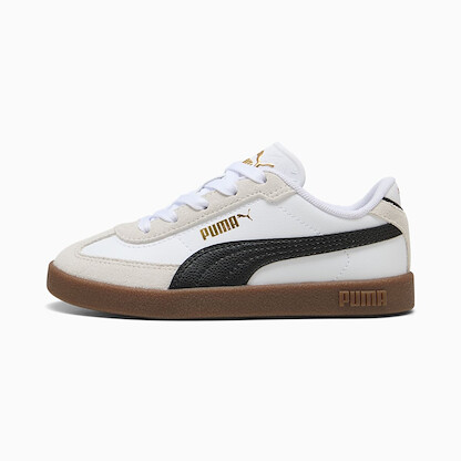 PUMA Unisex Kids' Club II Era Casual Shoe White/Black - 40236302