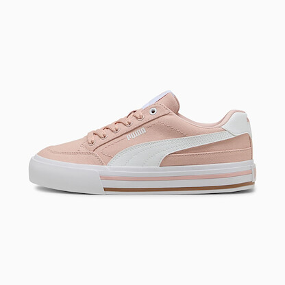 Puma Women's Court Classic Vulc Rose Quartz/Puma White - 40099818