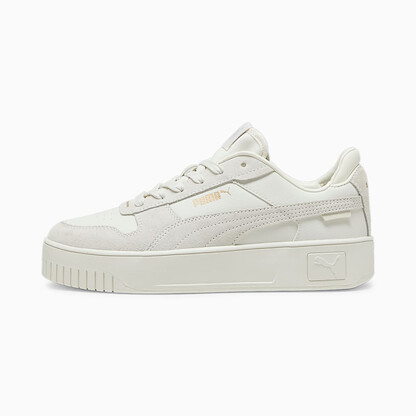 PUMA Women's Carina Street Casual ShoeVapor Gray/Vapor Gray/Puma Gold - 39509302