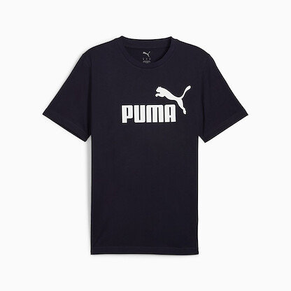 PUMA Men's Essentials Logo T-Shirt New Navy - 68801116