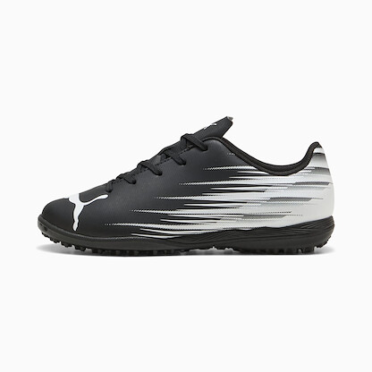 PUMA Unisex Big Kid's ATTACANTO II Turf Soccer Cleats Black/White - 10849701