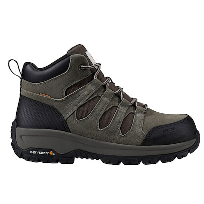 Carhartt Men's Dearborn Mid Waterproof Composite Toe Work Boot Grey - FZ5384-M